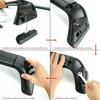 Ac29-4Pcs Roof Rack Cover Cap Rail End Shell Assembly For Tesla Model Y - Roof Rack Covers Exterior Car Accessories