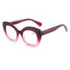 Leopard Large Frame Reading GLasses for Women Ins Fashion Far Sight GLasses Eyewear Prescription Eyeglasses Diopters 0 To +4.0