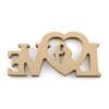 LOVE Words Ornament Home Decoration LOVE Sign Gifts for Wedding Decor Tabletop Reusable Bright Color Plate