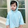  Summer Uv-Protective Ice Silk Stylish Hooded Cape For Boys And Girls Versatile Sun Protection Jacket