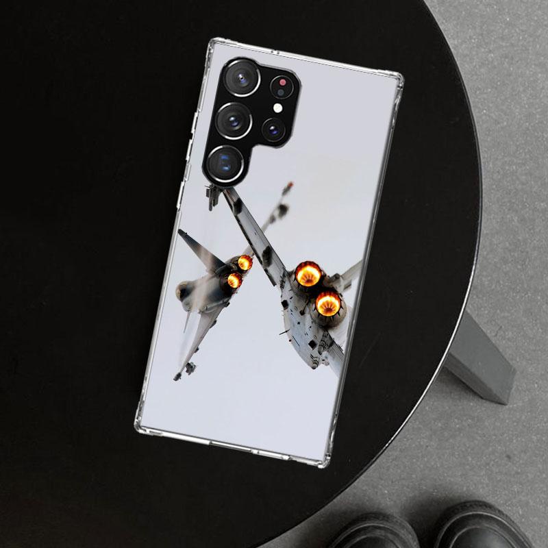 Aircraft Airplane Cool Phone Case Cover for Samsung Galaxy S26 S25 Edge S24 S23 Ultra S22 Plus S21 FE S20 + Art Customized Funda