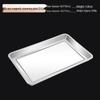 HANDUNYOU 304 Stainless Steel Solid Steaming Tray