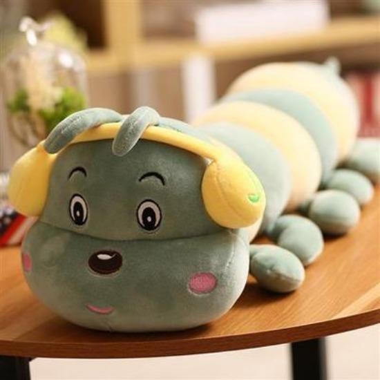 Colorful Dolls, Colorful Caterpillar Dolls, Plush Toys, Cute, Large-size Sleeping, Long Pillow Pressing Bed Dolls