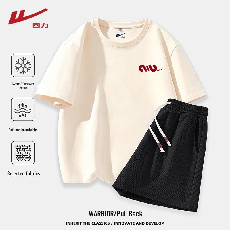 

Женский спортивный костюм Warrior с коротким рукавом и шортами M