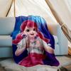 1pc Catch Teenieping Magic Sweethear2 Theme Blanket - Digital Print, Polyester, Cozy for All Seasons, Perfect for Outdoor, and Travel