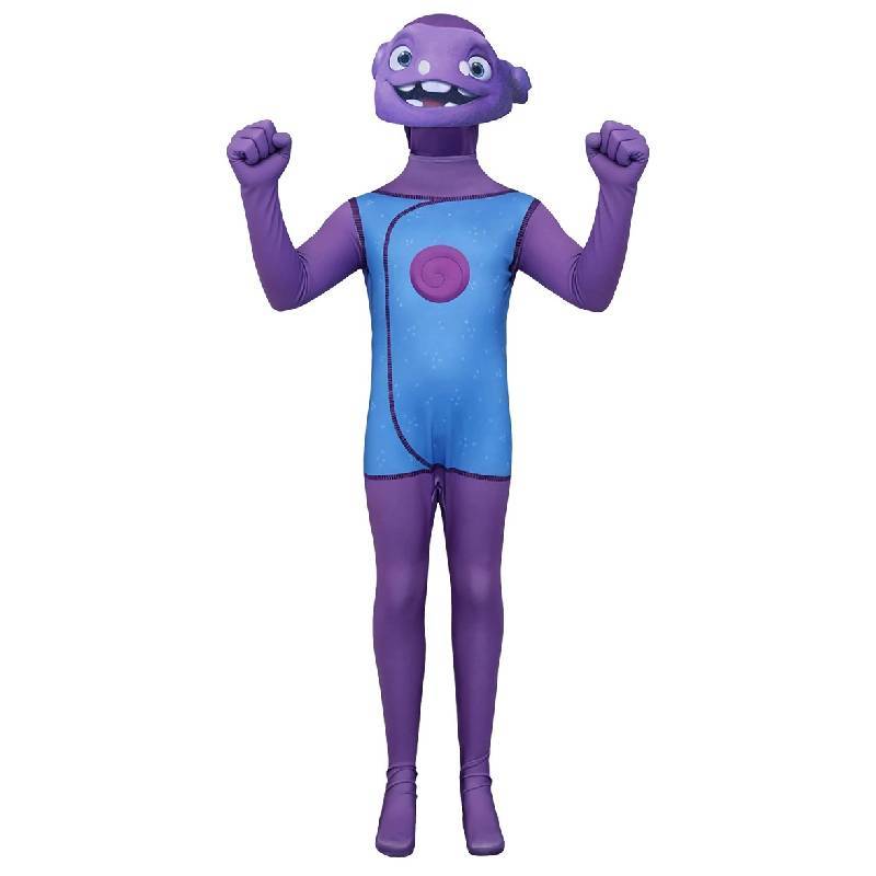 Home Oh Children Costume With Headpiece For Halloween Party And Stage Use