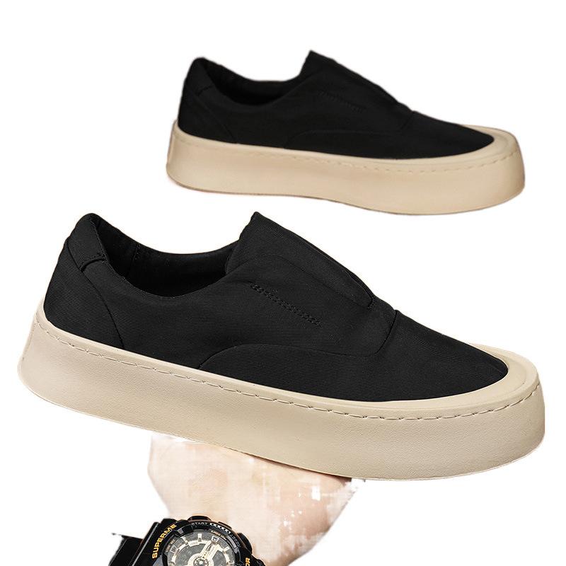 Men's Shoes Off Single Shoes Spring and Summer New Non-slip Thick-soled Breathable Light Lazy One-pedal Board Shoes Men's Sports Shoes