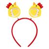 2Pcs Happy Easter Hair Hoop Bunny Carrot Eggs Chick Headband Party Prop