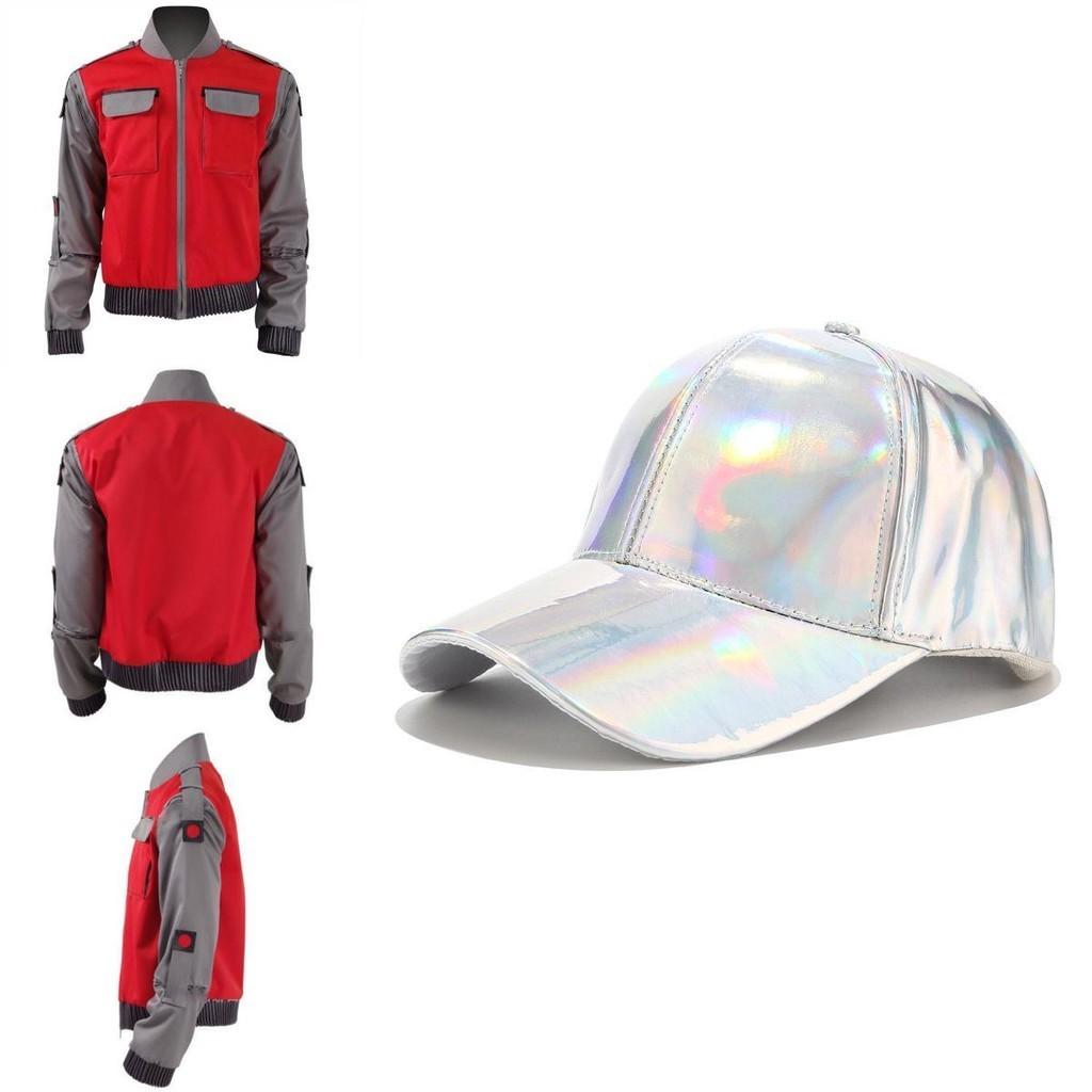 Chaqueta Mardi de Alta Calidad Regreso al Futuro Disfraz Cosplay para Adultos