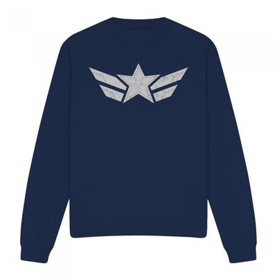 Capitão América: Moletom unissex adulto Admirável Mundo Novo com Estrela