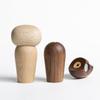 Wood Owl Ornament Gift Creative Home Decoration Accessories Decor Figurine Modern Miniature Figurines