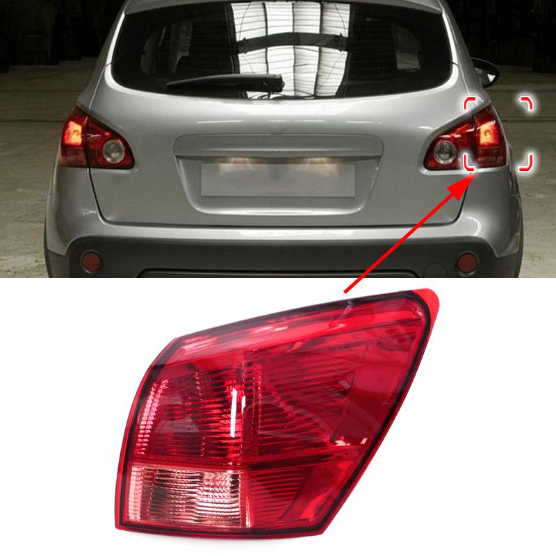 Car Inside Rear Tail Light Signal Brake Lamp Without Bulb For Nissan Qashqai 2007 2008 2009 2010 Outside Taillight