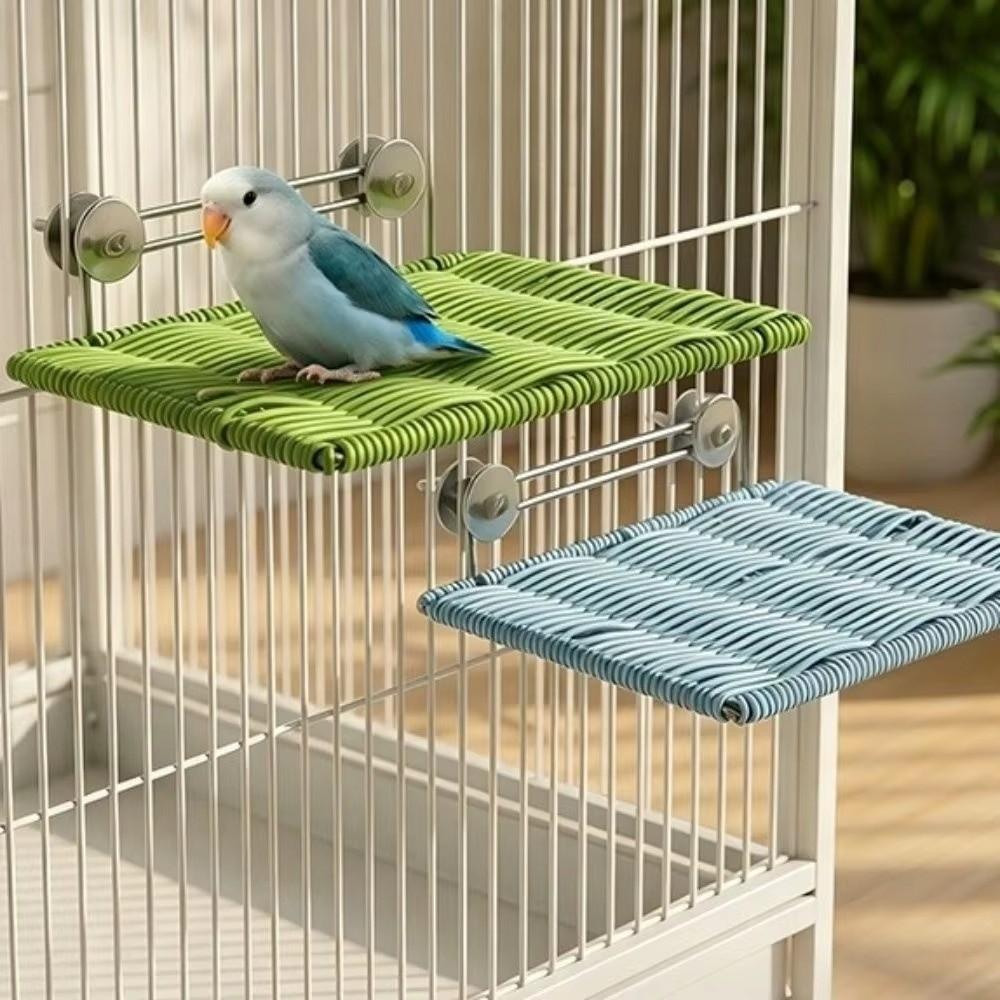 Hanging Jumping Platform Weaving Bird Resting Platform Universal Parrot Perch Rest