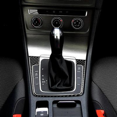 Auto-Styling-Zubehör, Kohlefaser-Verkleidung, dekorative Aufkleber für VW Golf 7 GTI R GTE GTD MK7 2013–2017, Autoaufkleber