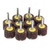 10pcs Flap Wheel Electric Drill Emery Cloth Grinding