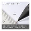 Pentel Smash Mechanical Pencil, 0.5mm, Black (XQ1005-1N) - Low Center of Gravity, 3D Rubber Grip, Accordion Knock Mechanism, Lead Hardness Indicator,