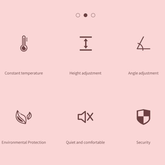 Chicken Brooder Heater with Adjustable Height Angle Energy-efficient Low Noise Constant Temperature