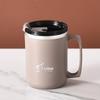 Tazza da Caffè in Acciaio Inossidabile di Grande Capacità con Coperchio