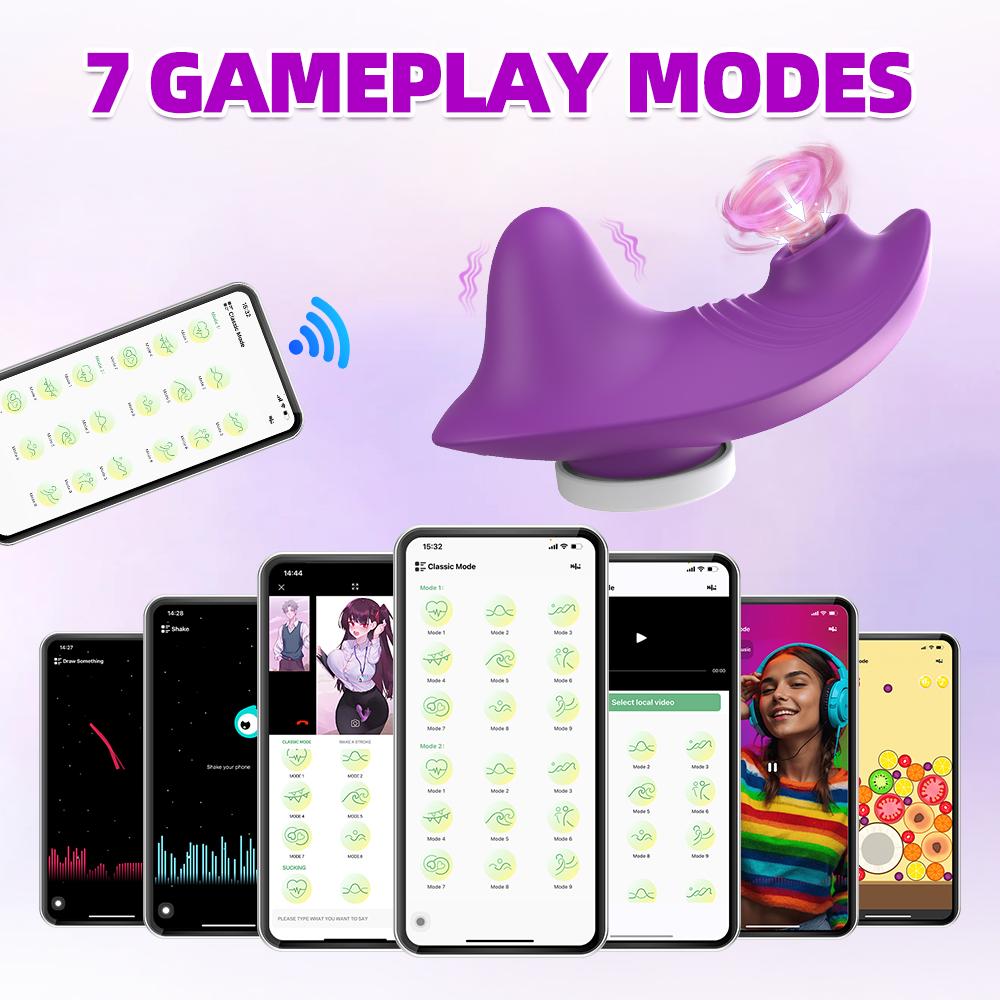 App Vibrator In Panties For Women Bluetooth Remote Control Clitoris Sucker Mini Vibro Clit Stimulator Adult Sucking Sex Toys 18+