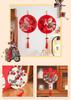 God of Wealth New Year Fu Character Hanging Ornament - Chinese Style Acrylic Decoration for Home Festival