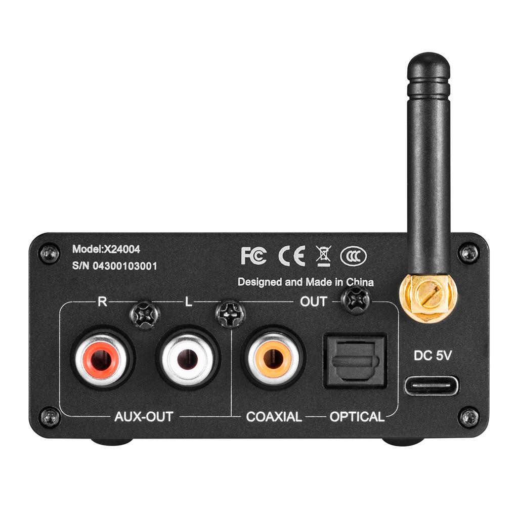 XDUOO XQ 50 PRO2 BT 5.1 Audio Receiver Converter QCC5125 DAC Type C HD CS8406 ES9018K2M Decoder Receiver Converter
