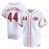 Cincinnati Reds 44 Maglia da Baseball Unisex Maglietta Sportiva Leggera Misto Cotone Abbigliamento per Tifosi