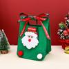 2PCS Thickened New Year Gift Bag Red Green Christmas Apple Bag Christmas Gift Bag  Home Decoration