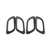 ABS Car Door Handle Holder Window Lift Switch Button Cover Trim For Peugeot 3008 2011- 2015 Car Accessories