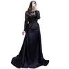 2026 Glamorous Women’s Sequined Gala and Evening Gown with Long Sleeves