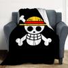 Skull Flag Flannel Blanket Throw Blanket Soft Warm Sofa Bed Camping Home Decor Unique Christmas Gift C926281