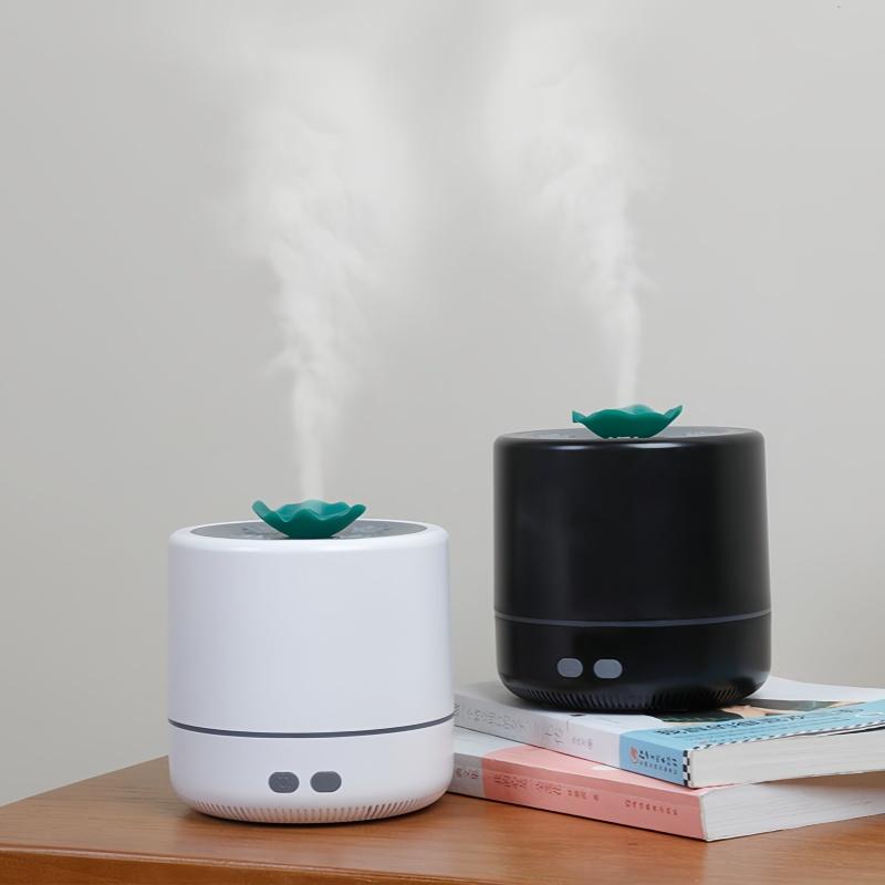 260ML 2 in 1 Essential Oil Diffusers Aromatherapy Humidifiers with 7 Colors LED Night Light Auto Off for Home, Office, Bedroom