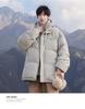 Men's Winter 2025 Retro Cotton-Padded Jacket - Thick, Trendy, Fake Two-Piece Coat