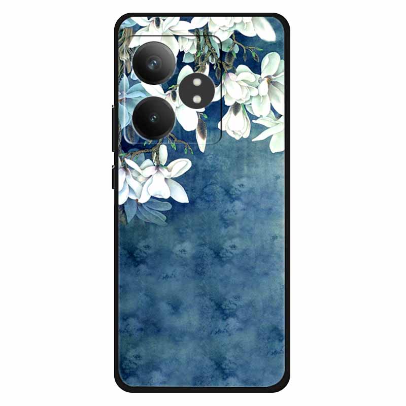 Funda For Realme GT 6T / GT 6 Cases Silicone Planet Painted TPU Soft Phone Back Cover For RMX3853 Protective Coque RMX3851  GT 6