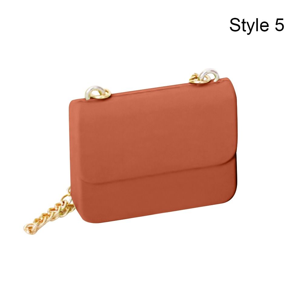 

Однотонная кукольная сумочка, 10 стилей, женская кожаная сумка, новая цепочная сумочка для кукольного домика для куклы 1/6 5