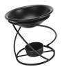 Metal Essential Oil Burner Wax Melt Warmer Fast Heat Conduction Metal Iron Tealight Wax Candle Burner for Home Living Room Office Type B