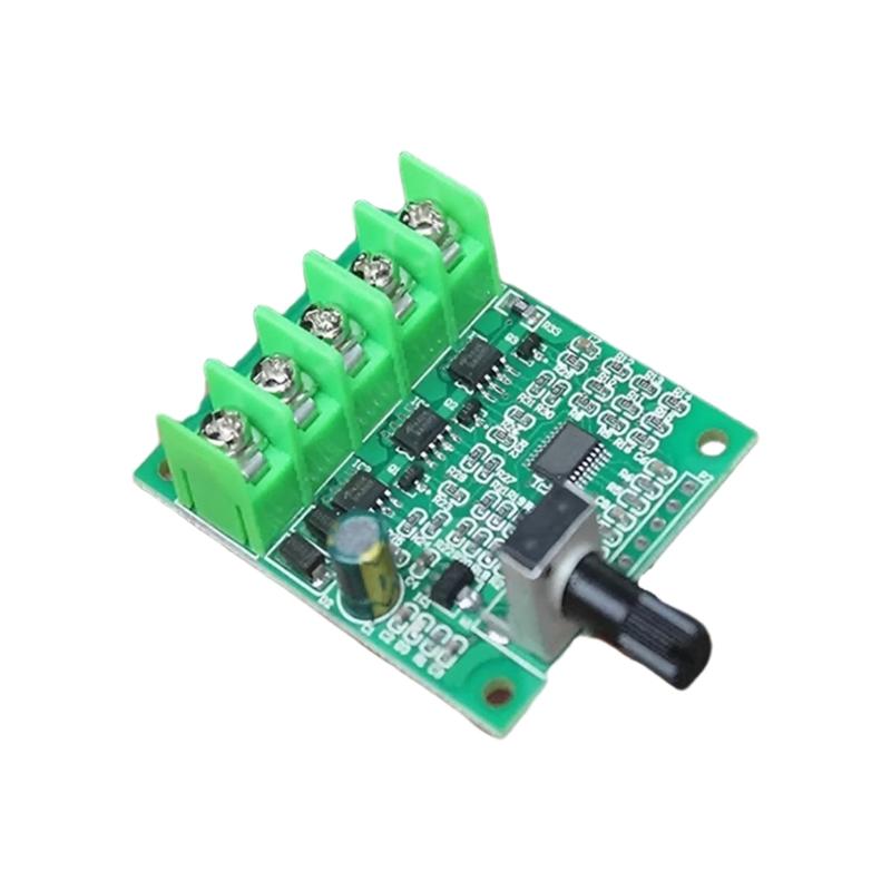 3A DC6V-24V Brushless Motor Speed Controller With 3 Phase Regulation And Reverse Polarity Protections Cleaning Equipment