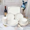 Zankang 'Golden Jade' 28-Piece Ceramic Dinnerware Set