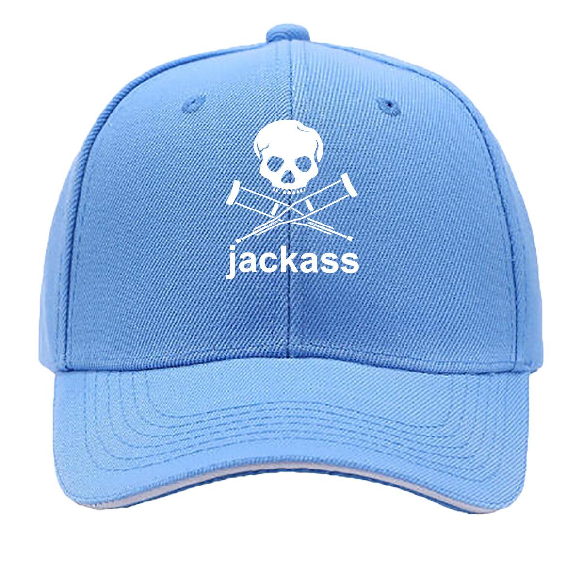 

Jackass Bold Graphic Art Sandwich Baseball Cap One Size