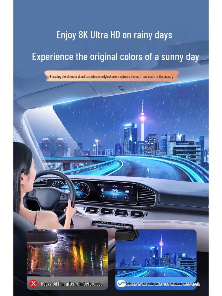 Oil Film Remover: Powerful Windshield Degreaser & Car Wash Paste