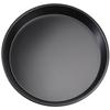 10 Inch Round Carbon Steel Pizza Pan Nonstick Coating Bakeware with Rolled Edge for Safe Handling and Even Temperature Cooking