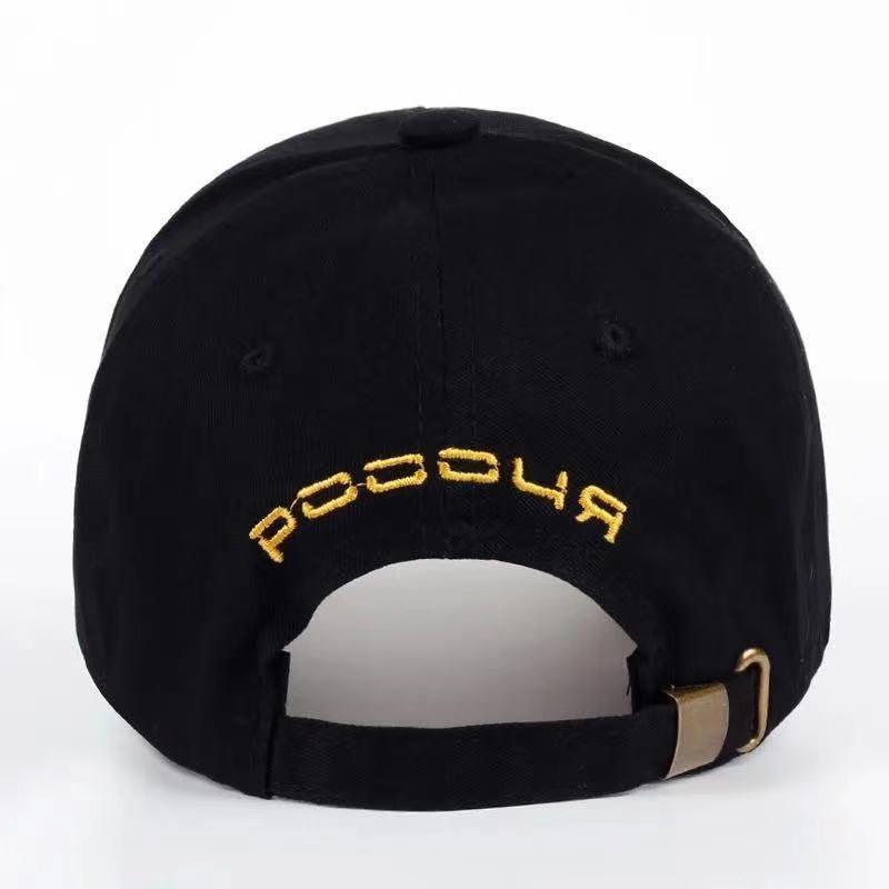 High-end National Emblem Embroidered Baseball Cap Double-headed Eagle Pattern Sunscreen Breathable Pure Cotton Sun Hat