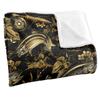 JQ Licensing Jl-Jp-Jq Silky Patterned Fishing Supersoft Blanket