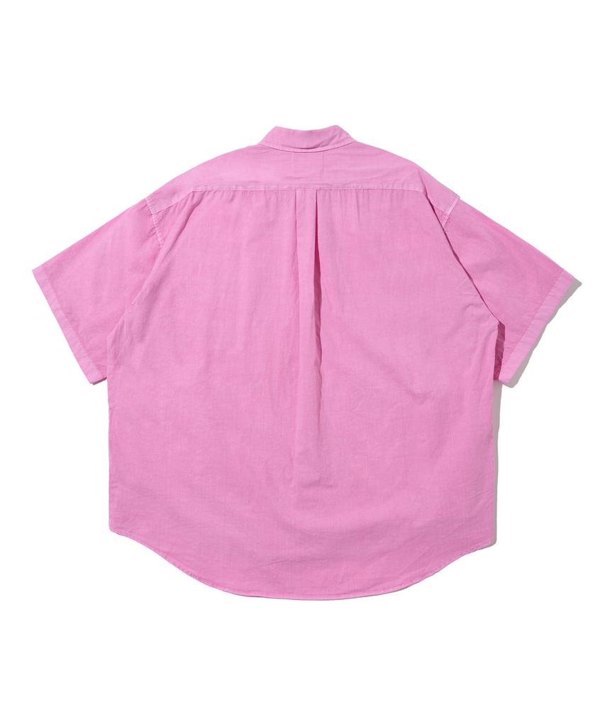 CARGOBROS Cb Pigment Short Sleeve Shirt (Pink)