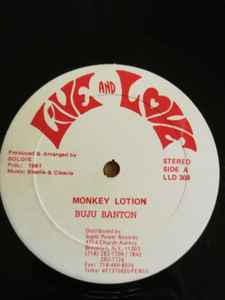 

12-дюймовая пластинка BUJU BANTON - Monkey Lotion / Can t Get Over LLD308 Live and Love 1991 UK Регги, Ска и Даб Б/У