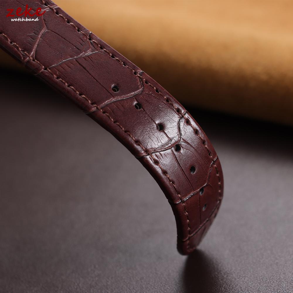 10mm 12mm 14mm 16mm 18mm 20mm Universal Replacement Leather Straps Ultra-thin Watch Band for Men Women Casual Wristwatch Band