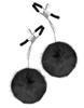 Adjustable Pressure Nipple Clamps Black Pompons Cc5700720010