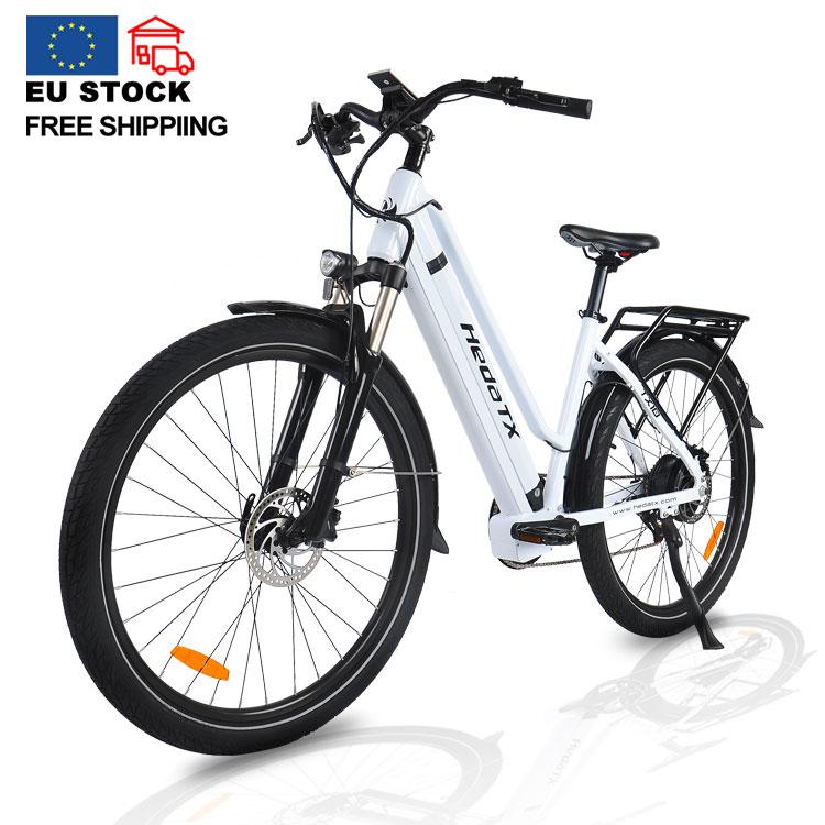 Hedatx TX10 Mountain Adult Electric Bicycle With Seat 27.5 Inch Off-Road Tires EBike 48V15.6Ah Battery 350W Motor Outdoor All-Terrain Electric Bike
