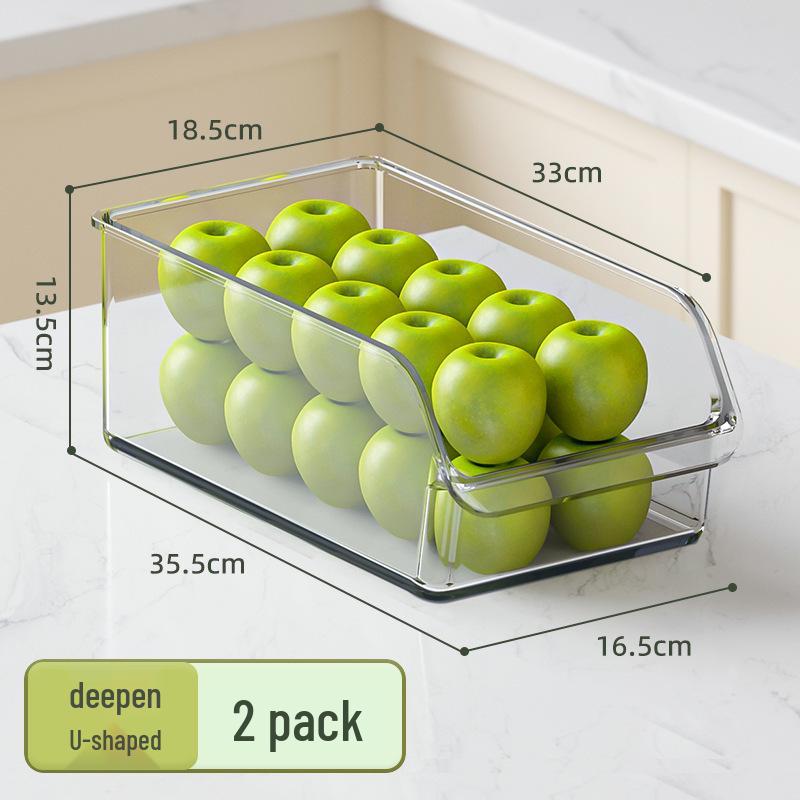 Refrigerator Egg & Food Fresh-Keeping Storage Organizer Box