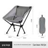 ZISIZ Foldable Outdoor Camping Chair with Backrest