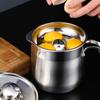 Chef Stainless Steel Baking Kitchen Filter Egg Yolk White Separator Sieve Egg Extractor